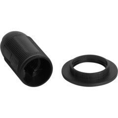 Изображение товара Патрон для лампы E14 Duwi ПВХ 60 Вт IP20 люстровый черный (24525 4)