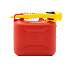 Канистра для технических жидкостей Oktan 5 л пластиковая красная - фото 3