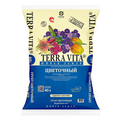 Изображение товара Почвогрунт Terra Vita для цветов 40 л
