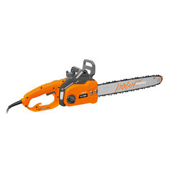 Изображение товара Пила цепная электрическая Daewoo 1850 Вт 14" шаг 3/8" паз 1,3 мм 52 звена (DACS 1900E)