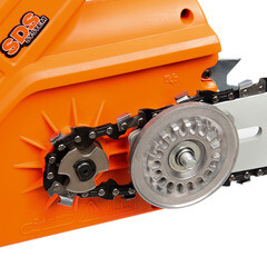 Пила цепная электрическая Daewoo 2500 Вт 16" шаг 3/8" паз 1,3 мм 57 звеньев (DACS 2500E) - фото 3