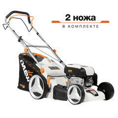 Газонокосилка бензиновая Daewoo 480 мм 5 л.с. (L 50SP) - фото 2