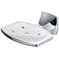 Изображение товара Мыльница для ванной WasserKraft Wern K-2500 с держателем металл хром (K-2569)