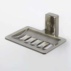 Мыльница для ванной WasserKraft Exter K-5200 с держателем металл бронза (K-5269) - фото 2