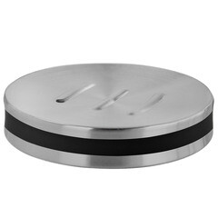 Мыльница для ванной WasserKraft K-7500 настольная нержавеющая сталь хром (K-7529) - фото 1