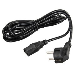 Изображение товара Шнур сетевой с вилкой с разъемом С13 3 м ПВС 3х0,75 кв.мм 10 А Rexant черный (11-1132)