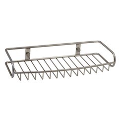 Полка для ванной WasserKraft Ammer 130х300х50 мм металл серебро (K-1311) - фото 1