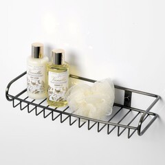 Полка для ванной WasserKraft Exter 130х300х50 мм металл бронза (K-1611) - фото 3