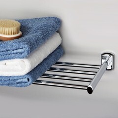 Полка для ванной WasserKraft Oder K-3000 208х646х57 мм металл хром (K-3011) - фото 2