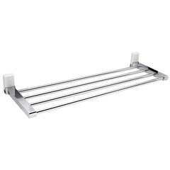 Изображение товара Полка для ванной WasserKraft Leine K-5000 White 200х635х70 мм металл/пластик хром/белая (K-5011W)