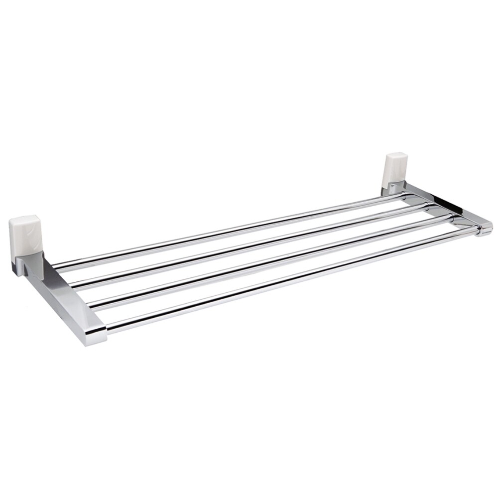Изображение товара Полка для ванной WasserKraft Leine K-5000 WHITE 63,5х20x6,8 см хром белая