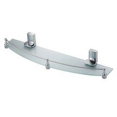 Изображение товара Полка для ванной WasserKraft Leine K-5000 125х500х70 мм стекло/металл хром (K-5044)