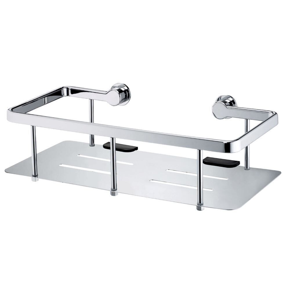 Изображение товара Полка для ванной WasserKraft 150x30.5 см металл и хром для ванной и душа