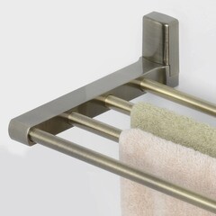 Полка для ванной WasserKraft Exter K-5200 200х635х70 мм металл бронза (K-5211) - фото 4