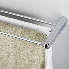 Полка для ванной WasserKraft Berkel K-6800 196х635х42 мм металл хром (K-6811) - фото 4