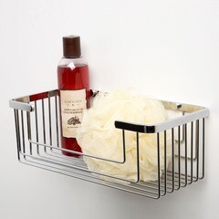 Полка для ванной WasserKraft 133х275х100 мм металл хром (K-711) - фото 2