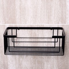 Полка для ванной WasserKraft Elbe 133х275х100 мм металл черная (K-711B) - фото 2