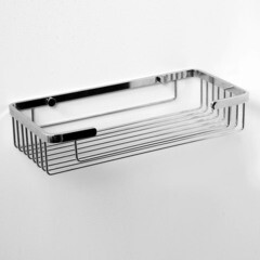 Полка для ванной WasserKraft 133х275х55 мм металл хром (K-722) - фото 3