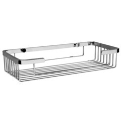 Изображение товара Полка для ванной WasserKraft 133х275х55 мм металл хром (K-722)