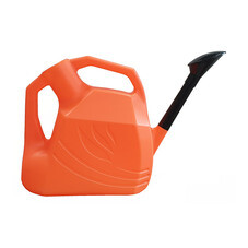 Лейка садовая Инструм-Агро 10 л полиэтиленовая со съемным носиком оранжевая