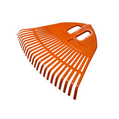 Изображение товара Грабли веерные Инструм-Агро Гардения (010820) полипропиленовые для уборки листьев и травы 23 зуба