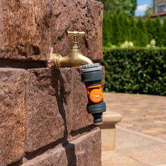 Адаптер 3/4х1 для крана Daewoo пластиковый поворотный (DWC 1825) - фото 3