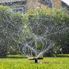 Дождеватель Daewoo пластиковый круговой 1 режим (DWS 1020) - фото 4