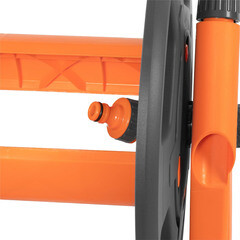 Катушка для хранения шланга Daewoo металлическая с набором коннекторов (DWR 1050) - фото 6