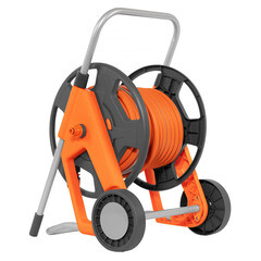 Тележка с поливочным шлангом 20 м Daewoo металлическая с набором для полива (DWR 2126) - фото 11