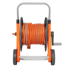 Тележка с поливочным шлангом 20 м Daewoo металлическая с набором для полива (DWR 2126) - фото 10