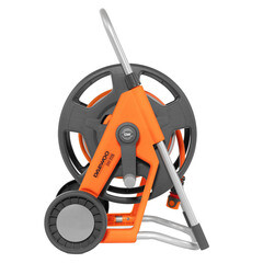 Тележка с поливочным шлангом 20 м Daewoo металлическая с набором для полива (DWR 2126) - фото 8