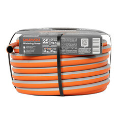 Шланг поливочный 3/4 25 м четырехслойный Daewoo MaxiFlex ПВХ (DWH 3134) - фото 4