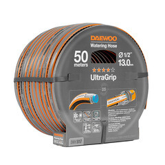 Шланг поливочный 1/2 50 м шестислойный Daewoo UltraGrip Plus ПВХ (DWH 5117) - фото 7