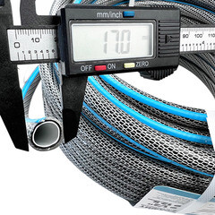 Шланг поливочный 1/2 50 м пятислойный Профитт NTS Графит ПВХ армированный (2227176) - фото 3