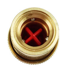 Адаптер 1/2 для соединения шлангов Профитт внутренняя резьба латунный с аквастопом (0102778-RCS) - фото 3