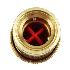 Адаптер 3/4 для соединения шлангов Профитт внутренняя резьба латунный с аквастопом (0102785-RCS) - фото 4