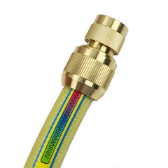 Адаптер 3/4 для соединения шлангов Профитт внутренняя резьба латунный с аквастопом (0102785-RCS) - фото 2