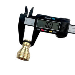 Адаптер 1/2 для соединения шлангов Профитт внутренняя резьба латунный (0102693-RCS) - фото 5