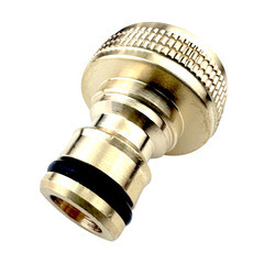 Адаптер 3/4 для соединения шлангов Профитт внутренняя резьба латунный (102709-RCS) - фото 3