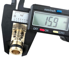 Адаптер 3/4 для соединения шлангов Профитт внутренняя резьба латунный (102709-RCS) - фото 5