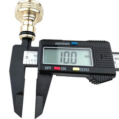 Адаптер 3/4 для соединения шлангов Профитт внутренняя резьба латунный (102709-RCS) - фото 6