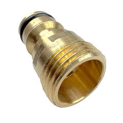 Изображение товара Адаптер 1/2 для соединения шлангов Профитт наружная резьба латунный (0102716-RCS)