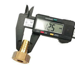 Штуцер 1/2 для поливочного шланга Профитт латунный (136896) - фото 4