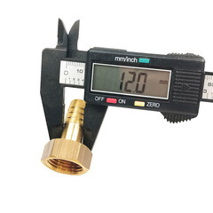 Штуцер 1/2 для поливочного шланга Профитт латунный (136896) - фото 3