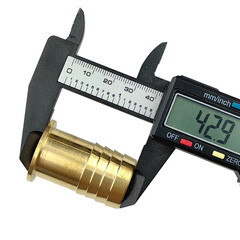 Штуцер 1" для поливочного шланга Профитт латунный (102358) - фото 6