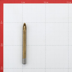 Сверло по плитке и стеклу Практика 10х90 мм квадро (034-991) - фото 2