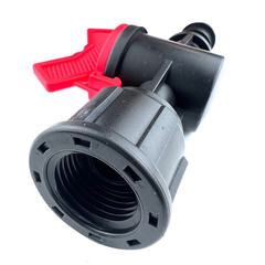 Кран запорный 1/2 для капельной трубки 16 мм Профитт (9271718) - фото 8