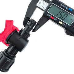 Кран запорный 1/2 для капельной трубки 16 мм Профитт (9271718) - фото 4