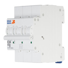 Автоматический выключатель модульный КЭАЗ OptiDin BM63 3P 16А тип C 4,5 кА 230/400 В (326812) - фото 5