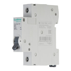 Автоматический выключатель модульный Systeme Electric City9 Set 1P 10А тип B 4,5 кА 230 В (C9F14110) - фото 3